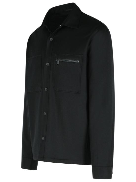 25FW 에르메네질도제냐 자켓 RUGV01A2 SOTM2290G Black - ERMENEGILDO ZEGNA