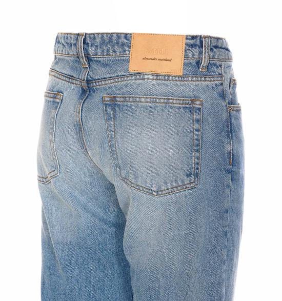 25FW 아미 알렉산드르 마티우시 데님 팬츠 HTR001 DE0046480 Blue - AMI ALEXANDRE MATIUSSI