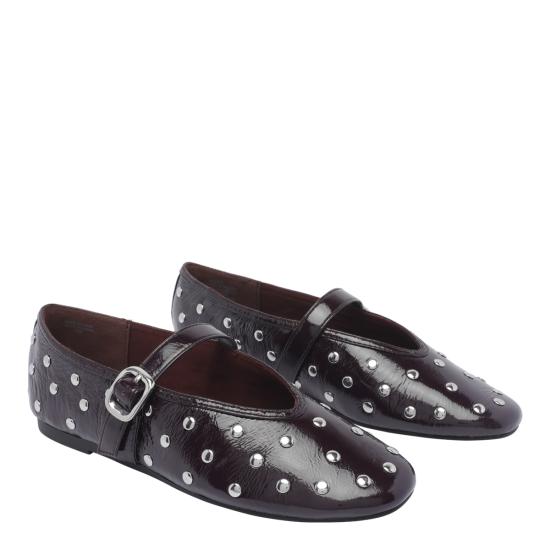 25FW 스티브매든 플랫 슈즈 ARCHER CHERRY Red - STEVE MADDEN