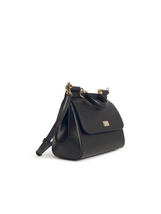 26FW 돌체앤가바나 라지 시실리 핸드백 BB6002 B100180999 Black - DOLCE & GABBANA