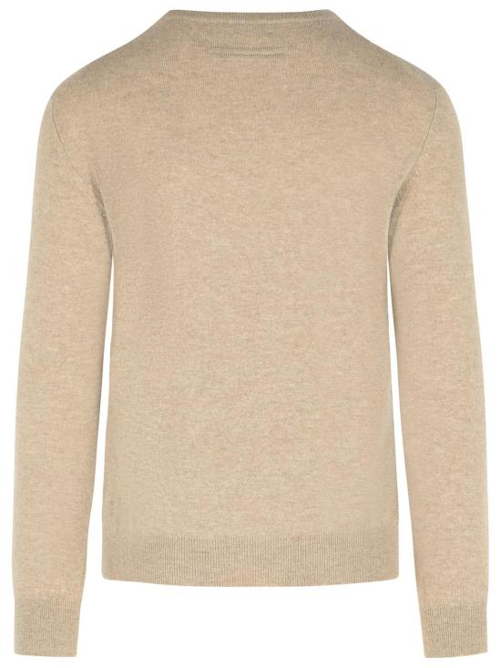 25FW 에르메네질도제냐 스웨터 RUGK10A2 110N92 Beige - ERMENEGILDO ZEGNA