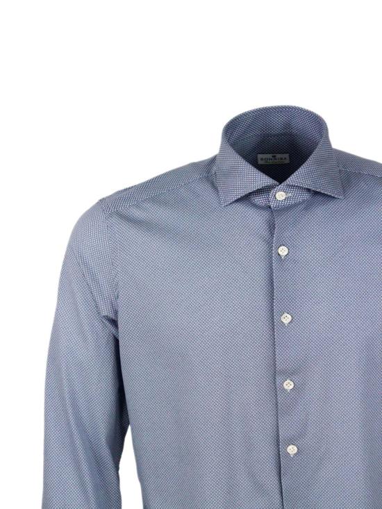 25FW 손리사 긴팔 셔츠 FJ15J1004 02 Blue - SONRISA