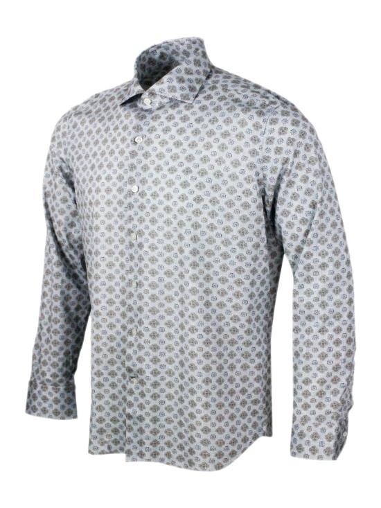 25FW 손리사 긴팔 셔츠 FJ15J1026 Clear Blue - SONRISA