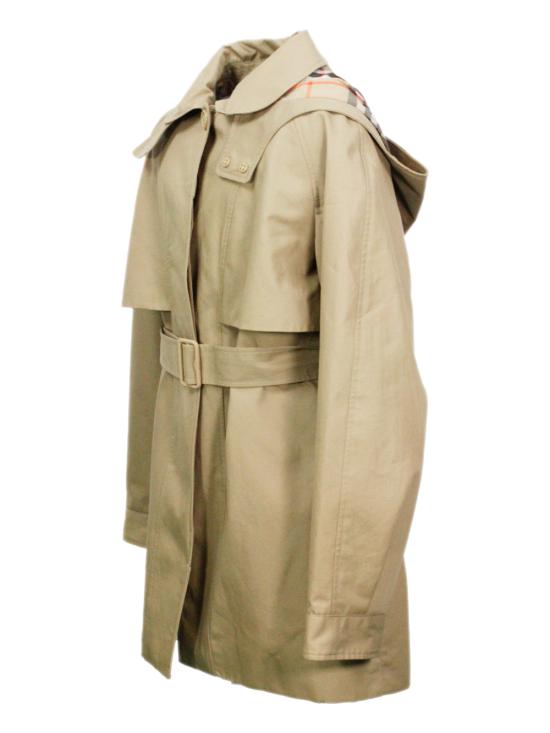 25FW [키즈] 버버리 레인코트 8108127 1006 Sand - BURBERRY