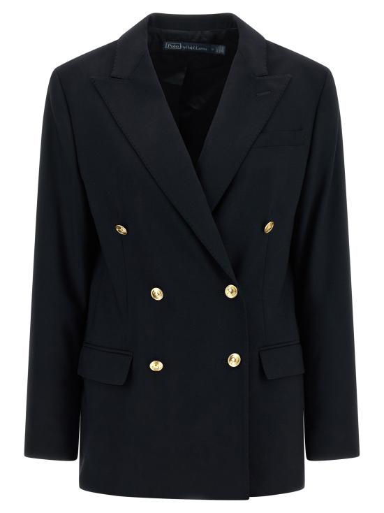 26SS 폴로 랄프로렌 더블 브레스트 스트레치 울 블레이저 211952717004 Blue