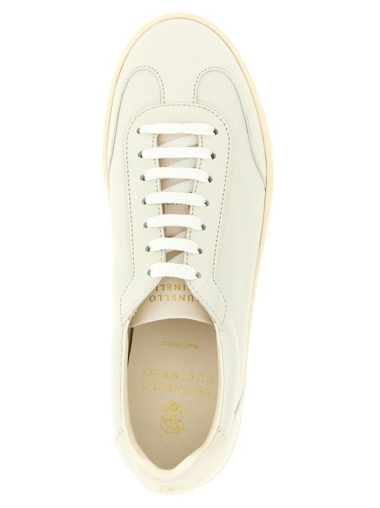 26FW 브루넬로 쿠치넬리 스니커즈 MZUKGOJ336CJX19 White - BRUNELLO CUCINELLI