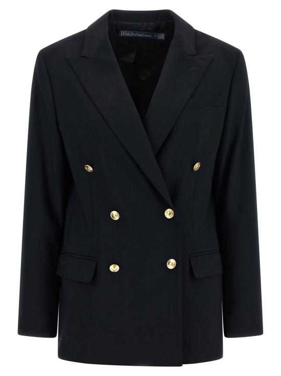 25FW 폴로 랄프로렌 더블 브레스트 스트레치 울 블레이저 211952717004