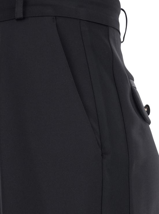 25FW 엘리자베타프랜치 스트레이트 팬츠 PA12656E2110 Black - ELISABETTA FRANCHI