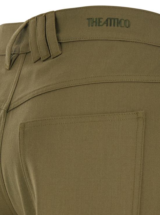 25FW 디 아티코 스트레이트 팬츠 251WCP00273WWW065AA081 Green - THE ATTICO
