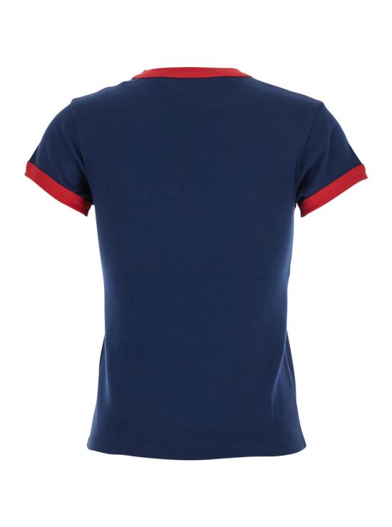 25FW 발렌티노 가라바니 반팔 티셔츠 7B3MG24D970BN4 Blu