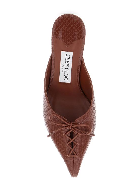 25FW 지미추 뮬/슬리퍼 SCARLETTMULE50GHFCOGNAC Brown - JIMMY CHOO