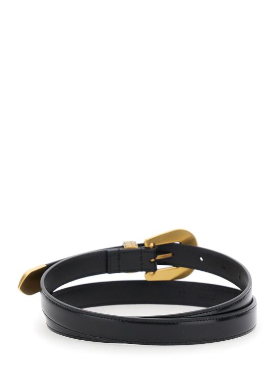 25FW 발렌티노 가라바니 가죽 벨트 7Y2T0SQ9QBH0NO Black - VALENTINO GARAVANI