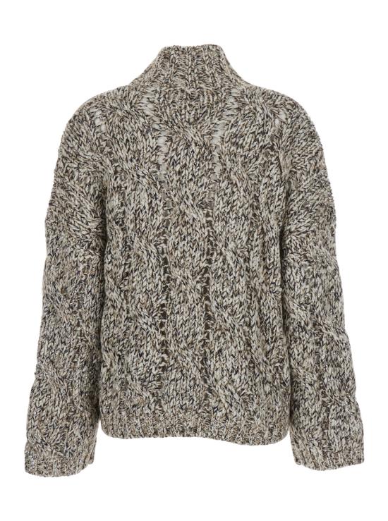 25FW 브루넬로 쿠치넬리 울 캐시미어 터틀넥 스웨터 MGR372904CME31 Beige - BRUNELLO CUCINELLI