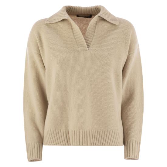 25FW 위켄드막스마라 스웨터 2525366212600 BEIGE