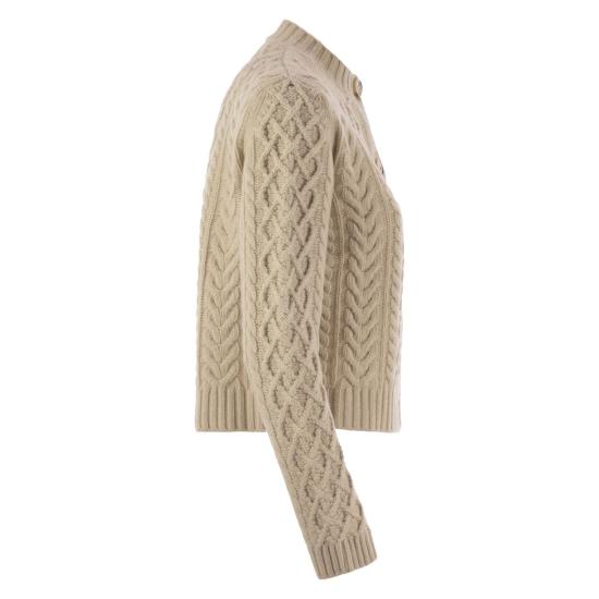 25FW 위켄드막스마라 가디건 2525346072600 BEIGE - WEEKEND MAX MARA