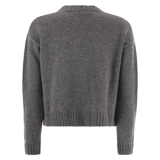 25FW 위켄드막스마라 가디건 2525346062600 ANTHRACITE - WEEKEND MAX MARA