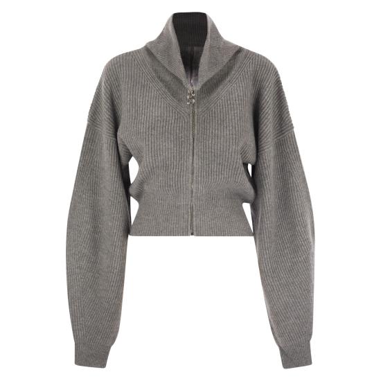 25FW 스포트막스 스웨터 2522346012600 GREY