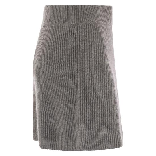 25FW 스포트막스 숏 스커트 2522306012600 GREY - SPORTMAX