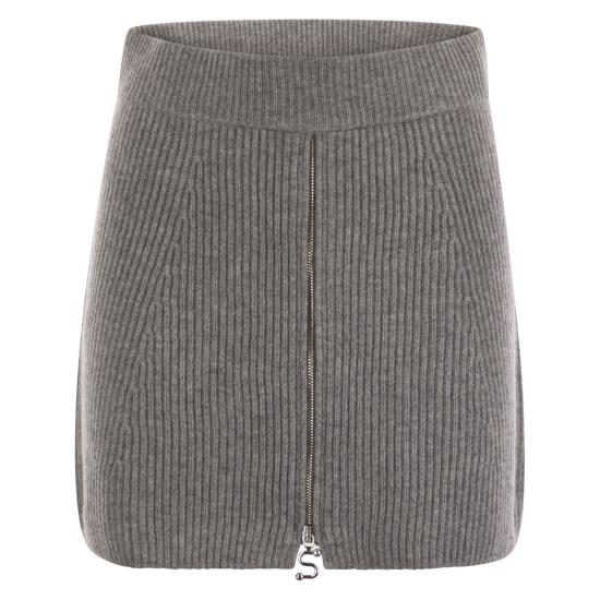 25FW 스포트막스 숏 스커트 2522306012600 GREY