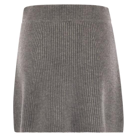 25FW 스포트막스 숏 스커트 2522306012600 GREY - SPORTMAX