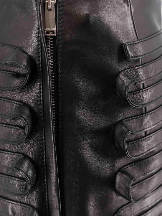 25FW 베르사체 숏 원피스 10169901A123001B000 Black - VERSACE