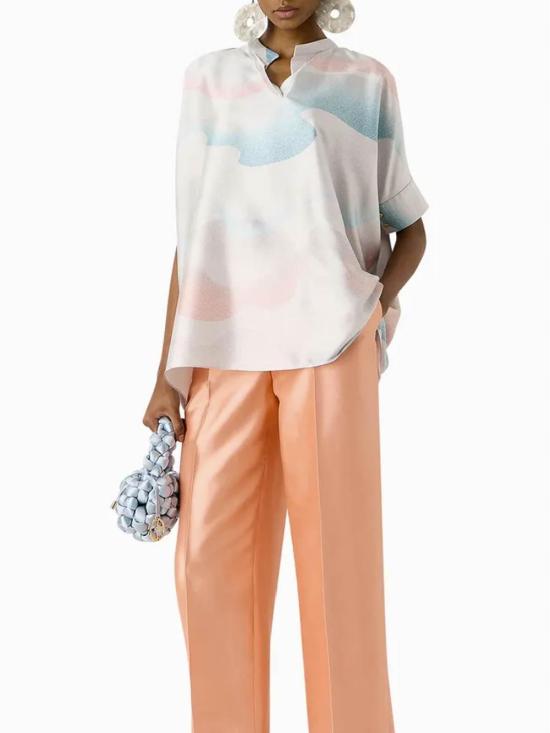  조르지오 아르마니 셔츠 4SHCC09NT04TQPZ01 Grey - GIORGIO ARMANI