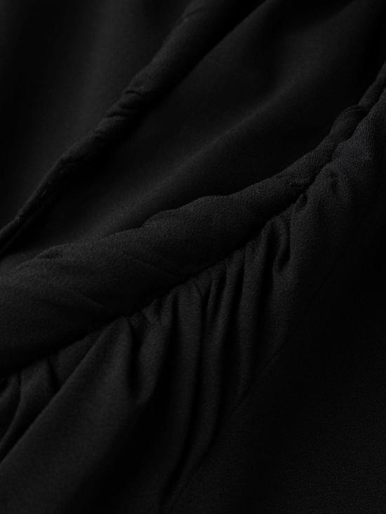 24FW 베르사체 롱 원피스 10086311A023951B000 Black - VERSACE