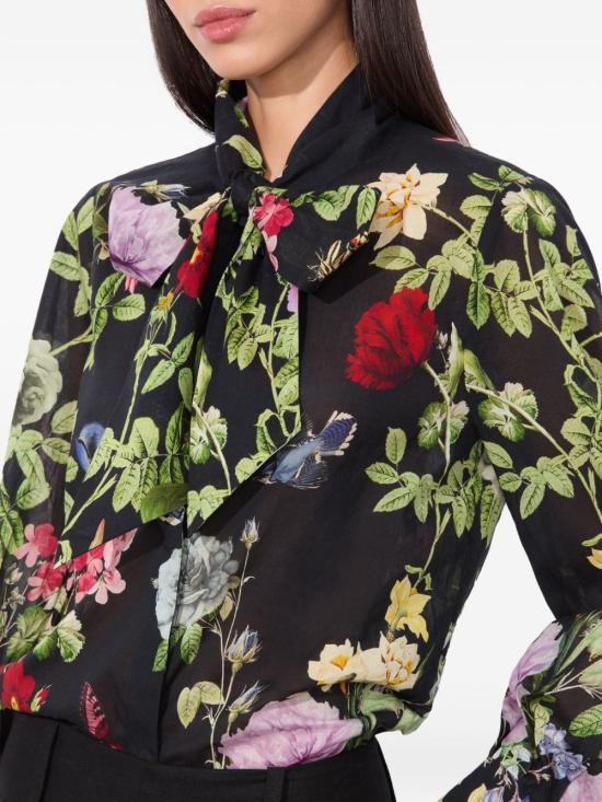 25FW 앨리스 앤 올리비아 셔츠 CC506P62017D934 BLACK - ALICE & OLIVIA