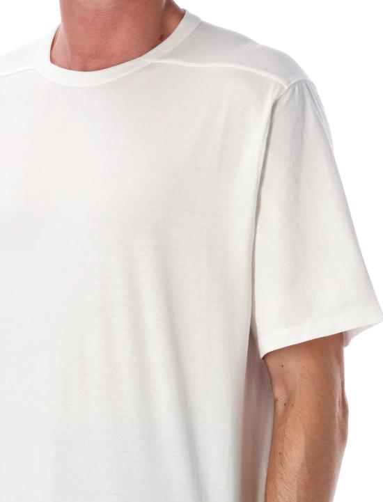 25FW 릭 오웬스 반팔 티셔츠 RU02E1232JA 11 MILK - RICK OWENS