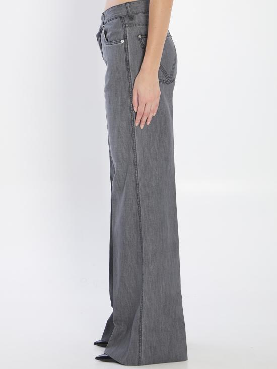 25FW 보테가베네타 스트레이트 팬츠 841027V5SO0 1003 BLACK - BOTTEGA VENETA