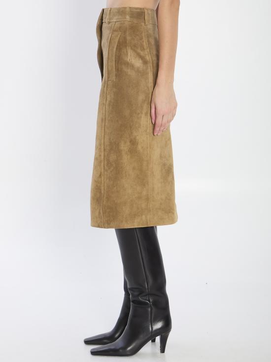 25FW 아르마 미디 스커트 008L256072 OLIVE GREEN - ARMA