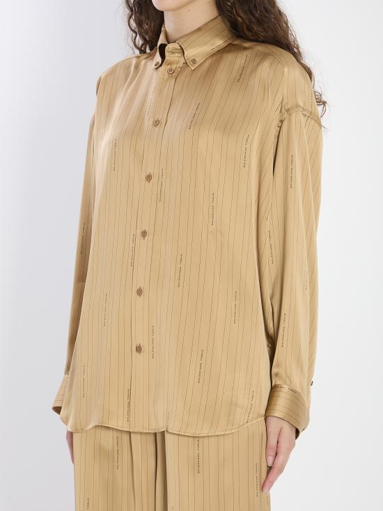 25FW 발렌시아가 블라우스 841012TSLA6 2684 BEIGE - BALENCIAGA
