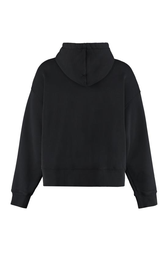 25SS 팜앤젤스 후드 티셔츠 PMBB058C99FLE0031001 black - PALM ANGELS