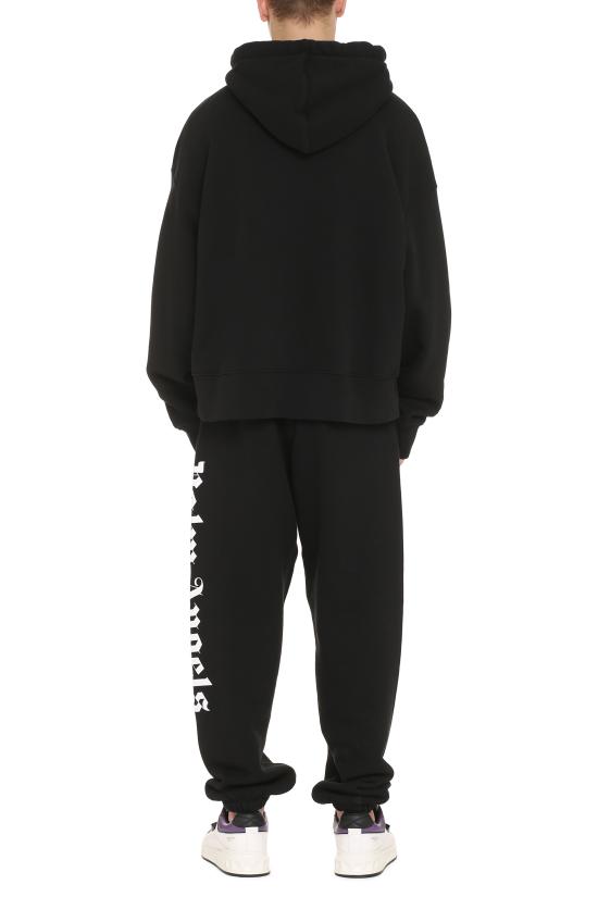 25SS 팜앤젤스 후드 티셔츠 PMBB058C99FLE0031001 black - PALM ANGELS