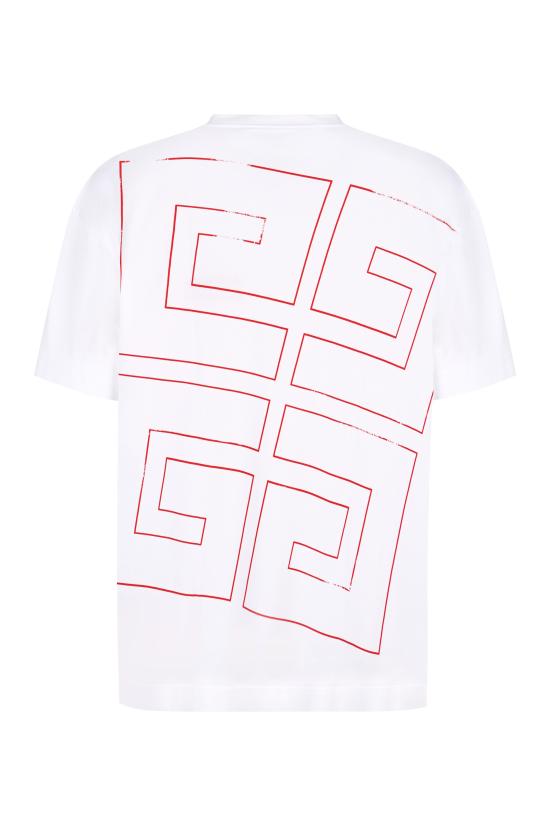 25SS 지방시 반팔 티셔츠 BM71JA3YJ5100 White - GIVENCHY