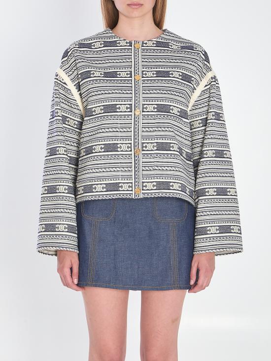 25FW 셀린느 자켓 RV0NW002897MI blue