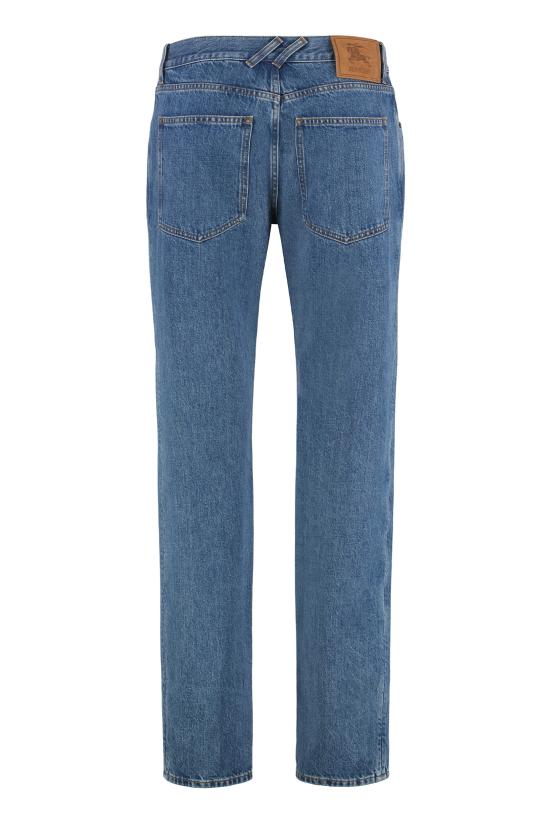 25FW 버버리 스트레이트 팬츠 8111095145862A1322 Denim - BURBERRY