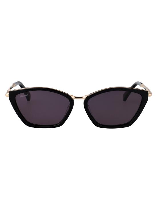 25SS 막스마라 선글라스 MM0162 01A NERO LUCIDO FUMO