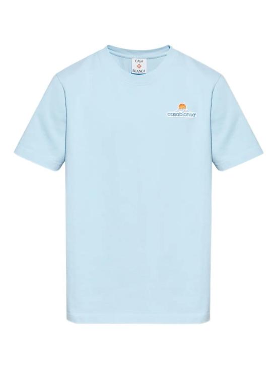 25FW 카사블랑카 반팔 티셔츠 MPF25JTS001 07 CASABLANCA MONTAGNE