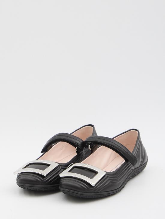 25FW 로저비비에 뮬/슬리퍼 RVW7934336091T B999 BLACK - ROGER VIVIER