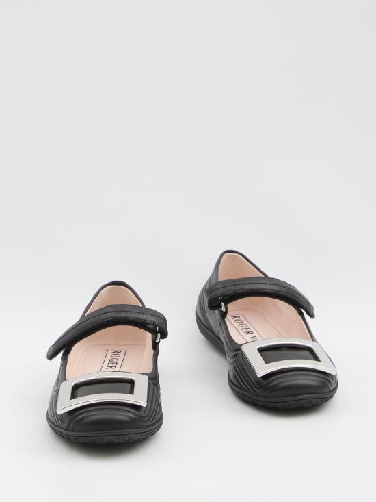 25FW 로저비비에 뮬/슬리퍼 RVW7934336091T B999 BLACK - ROGER VIVIER