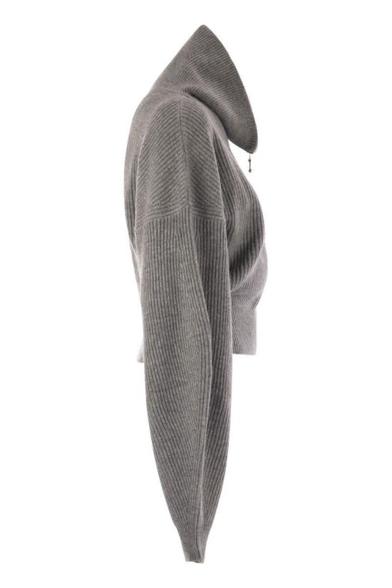 25FW 스포트막스 가디건 2522346012600 004 GREY - SPORTMAX