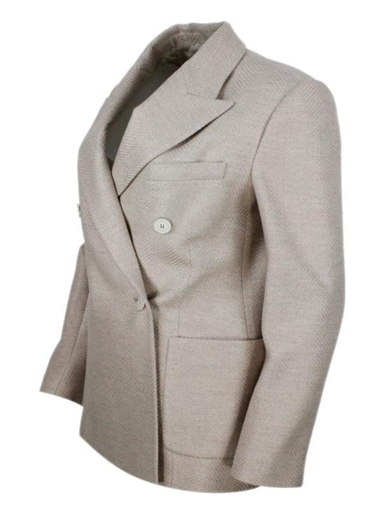 25FW 일레븐티 수트 자켓 L85GIAJ03 TES02 Beige - ELEVENTY