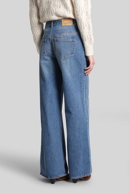 25FW 이자벨마랑 데님 팬츠 402771 PA0052FA B1H06I BLUE - ISABEL MARANT