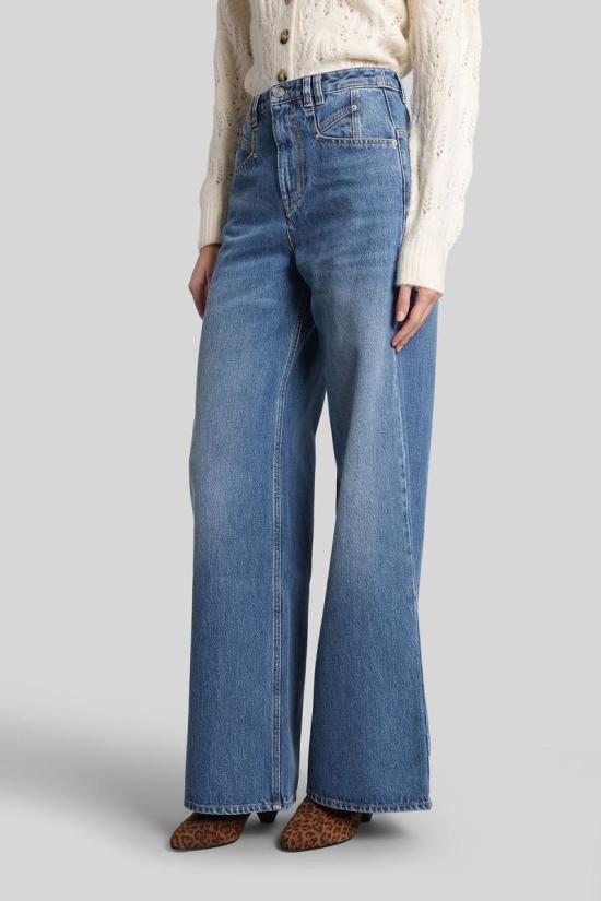 25FW 이자벨마랑 데님 팬츠 402771 PA0052FA B1H06I BLUE - ISABEL MARANT