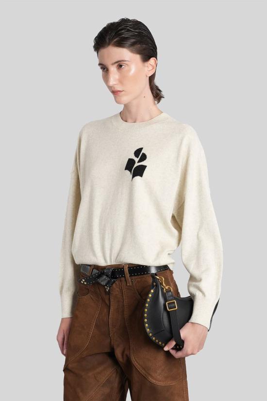 25FW 이자벨마랑에뚜왈 스웨터 402747 PU0053FA A1X05E Beige - ISABEL MARANT ETOILE