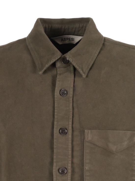 25FW 아스페시 긴팔 셔츠 A CE84 D575 85237 238859 GREEN - ASPESI