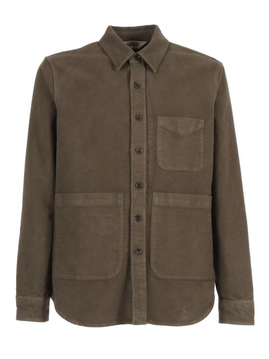 25FW 아스페시 긴팔 셔츠 A CE84 D575 85237 238859 GREEN - ASPESI