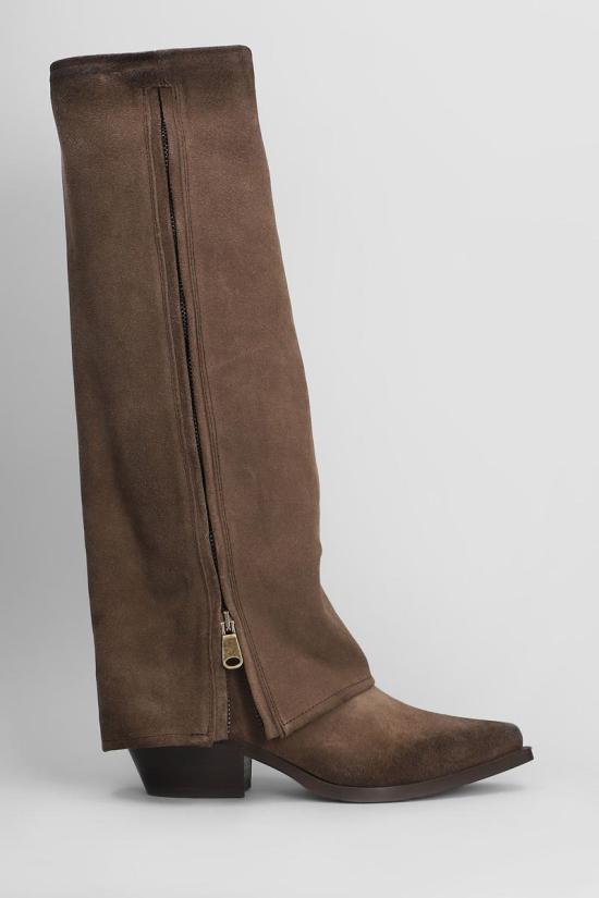 25FW 메티스 뮬/슬리퍼 423762 DX2171 Brown