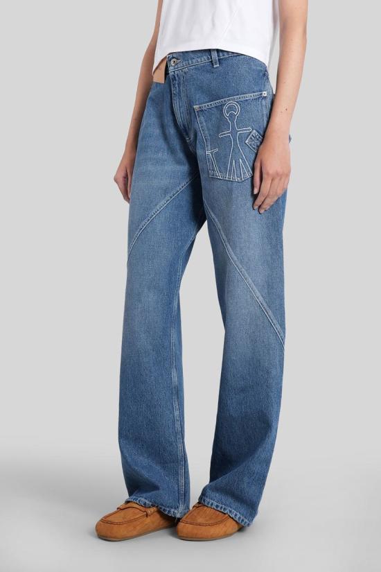 25FW JW앤더슨 데님 팬츠 413153 DT0102PG1735 BLUE - JW ANDERSON